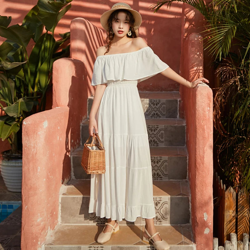 Korean Style Boho Chic Dress